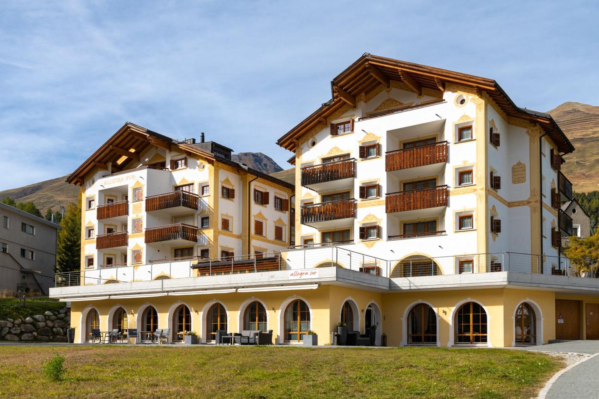 Ferienwohnungen Hotel Allegra Цуоц Экстерьер фото